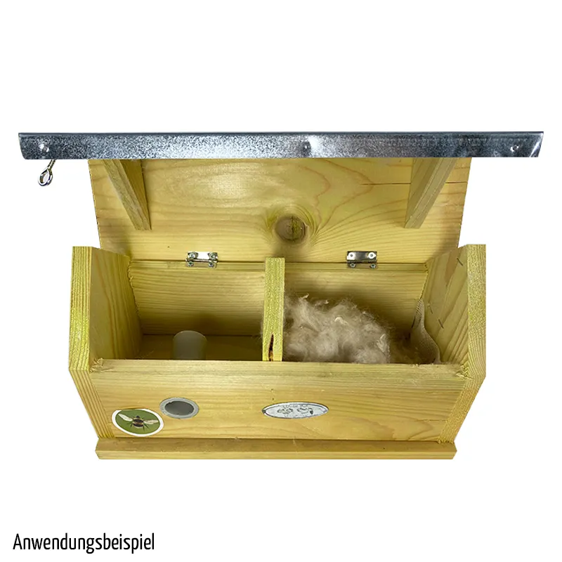 Nistmaterial für Hummelhaus, aus Kapokwolle, ca. 40 g