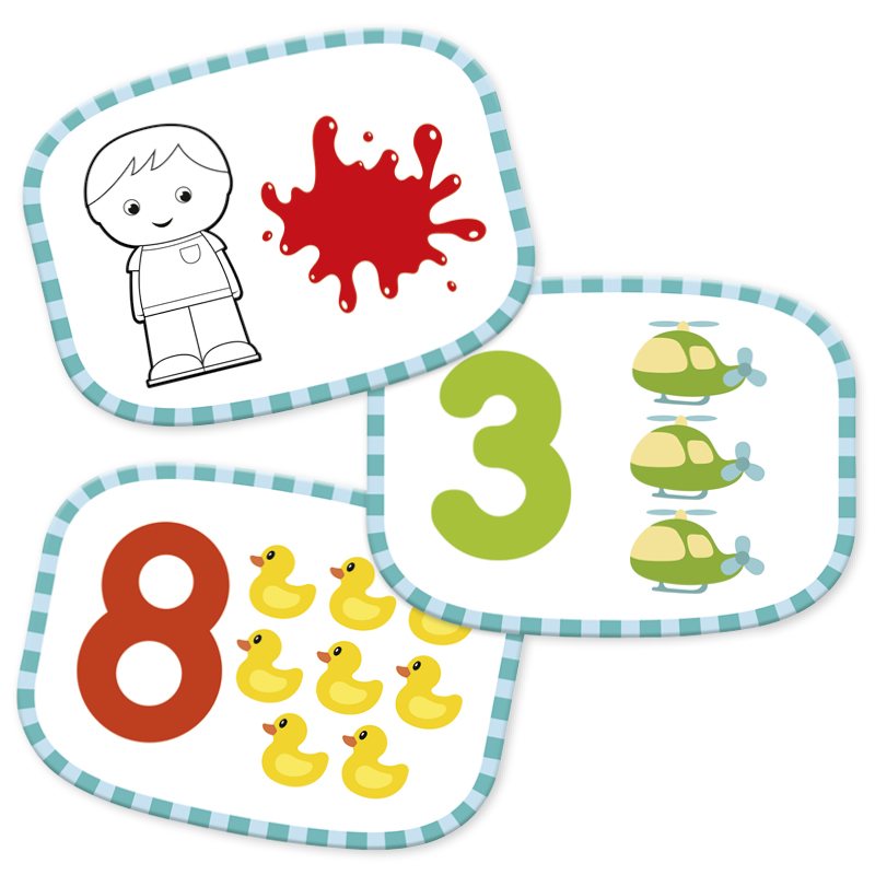 Zahlen-Kids 1-10, 20-tlg.