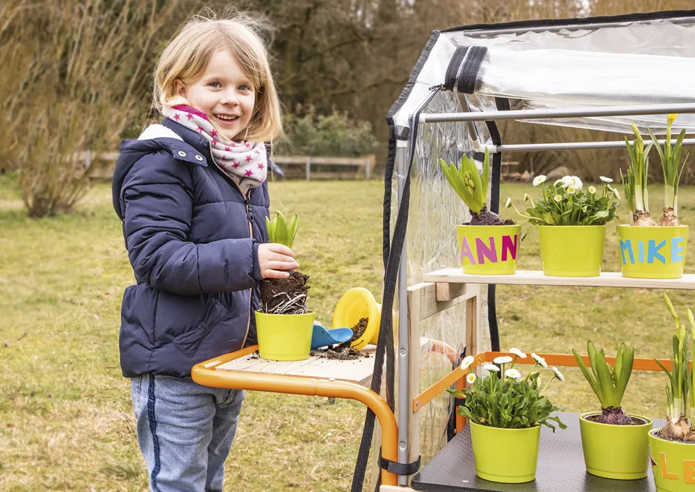 TopPlay Mobiles Gewächshaus