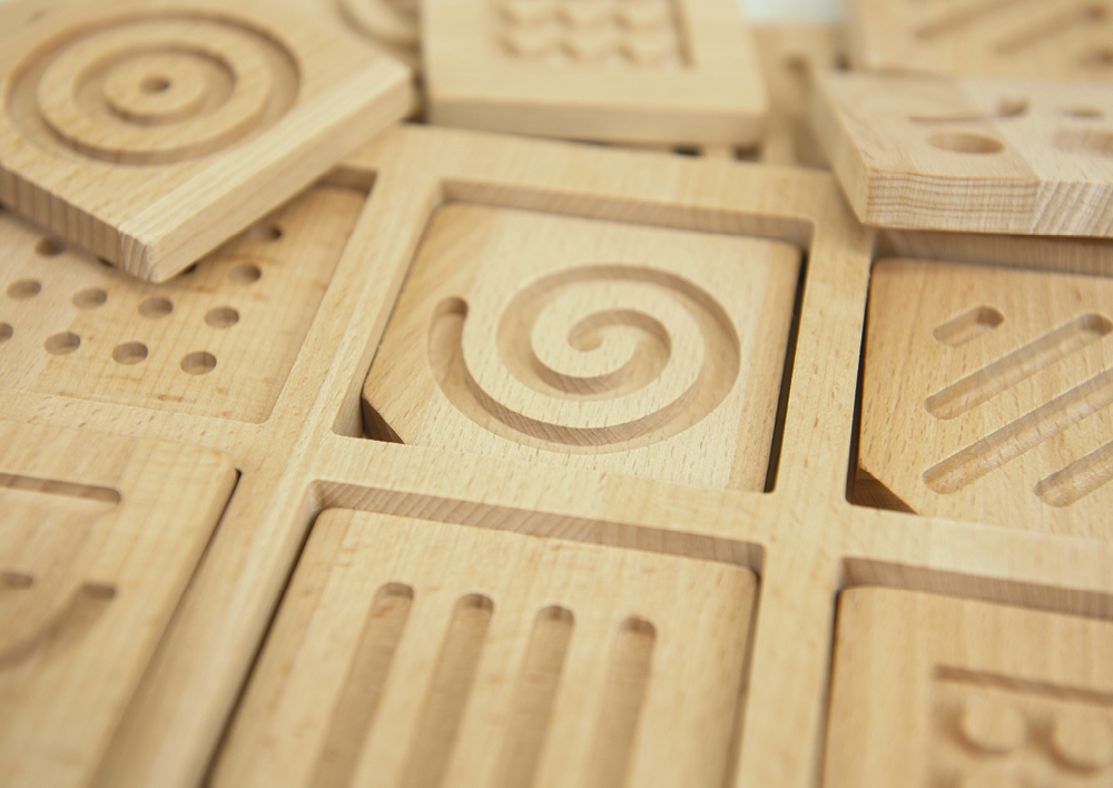 Tast-Memospiel "Puzzle", 20-tlg.