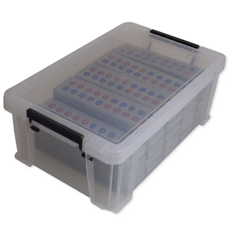 Klassensatz ABACO für 20-er Zahlenraum, rot-blau 5er-Wechsel, 24-tlg., in Box