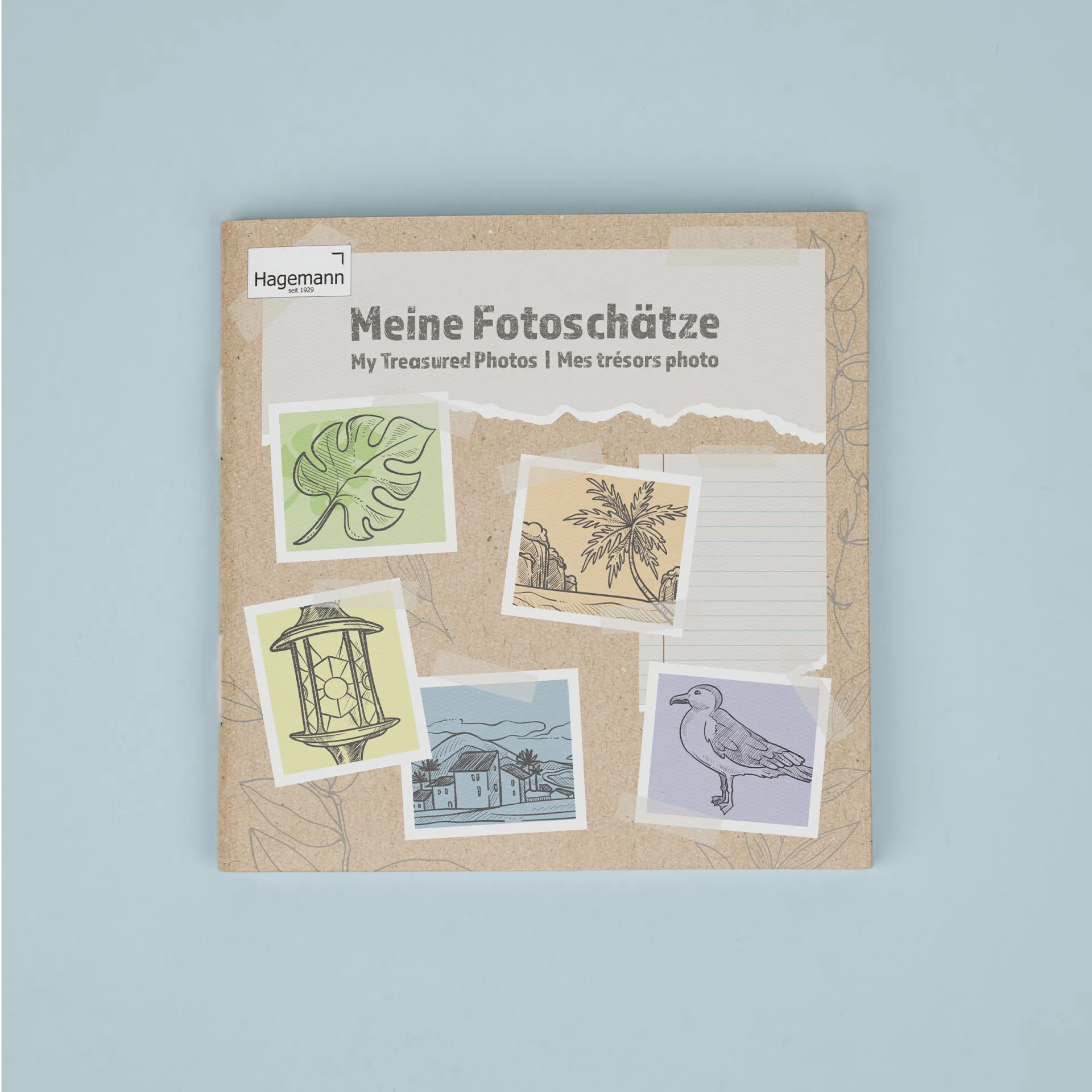 "Nature Safari" instantkamera, sæt med 8 dele