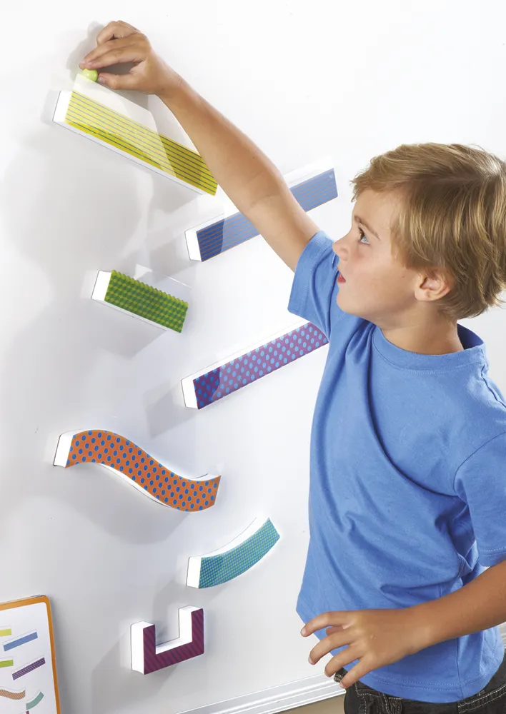 Magnetisk marmorlopp, 29 st.