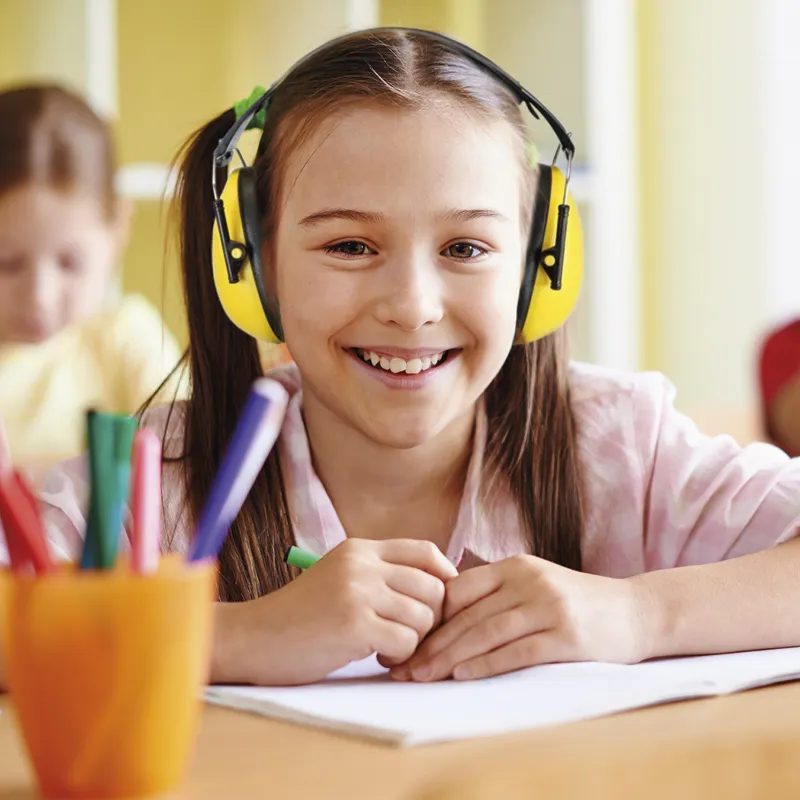 Klassensatz Gehör-Schutz "Auris Plus", 24-tlg., in Box