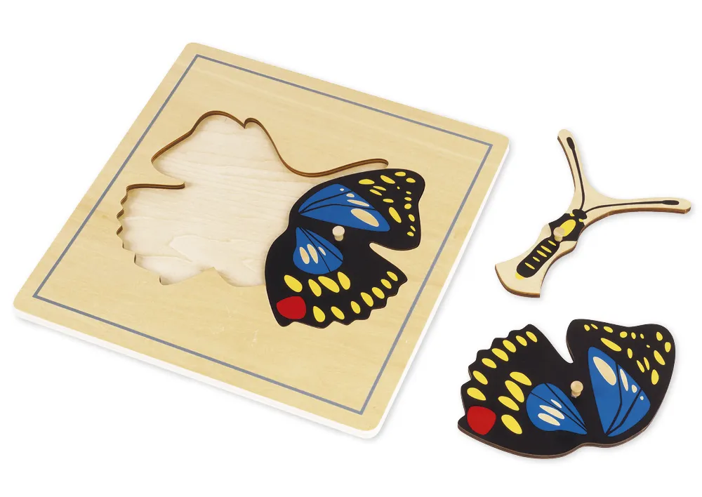 TimeTEX Puzzle Butterfly "Montessori Premium"