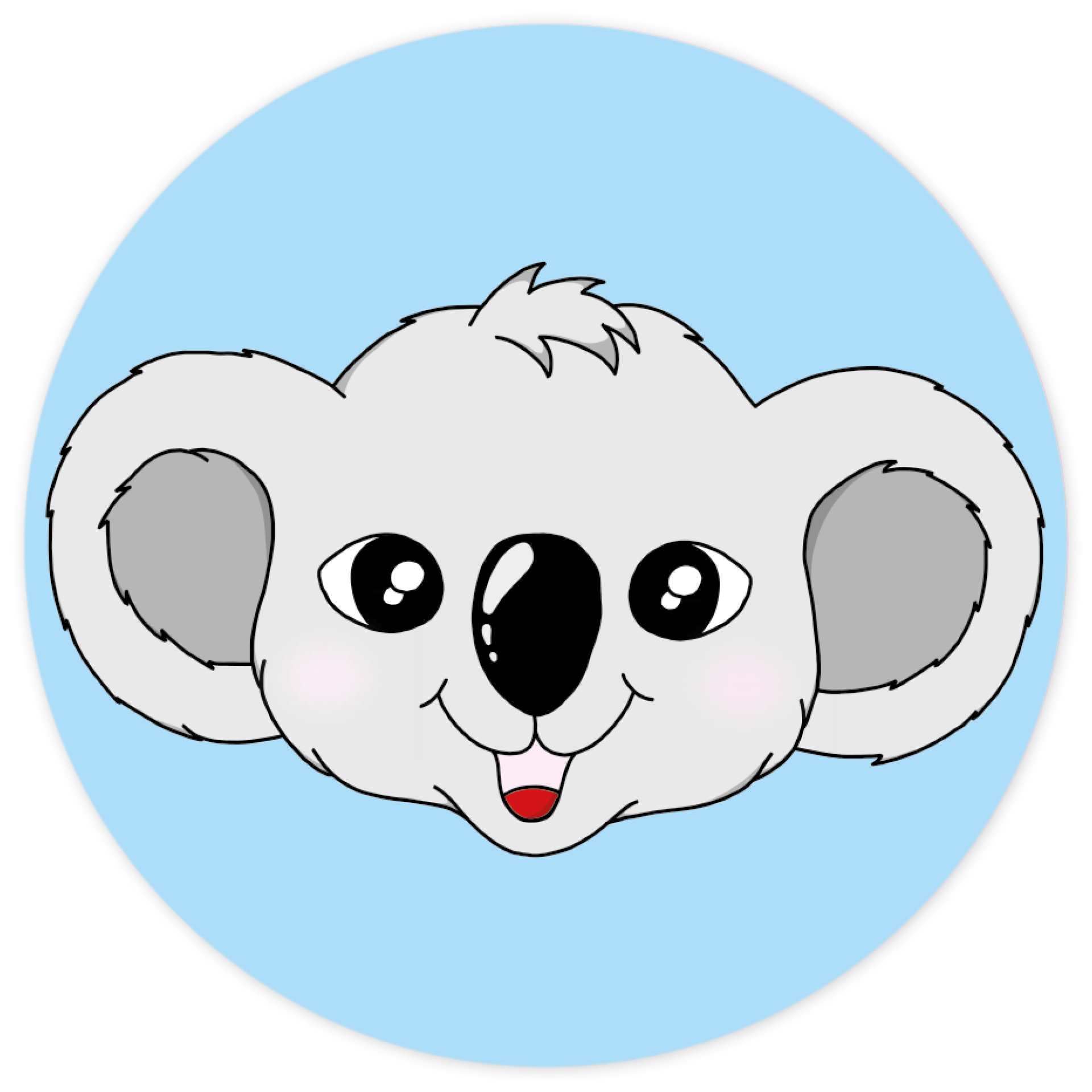 Belobigungs-Aufkleber "Koala" in Spender-Box, 500 Stück Belobigungs-Aufkleber "Koala" in Spender-Box, 500 Stück