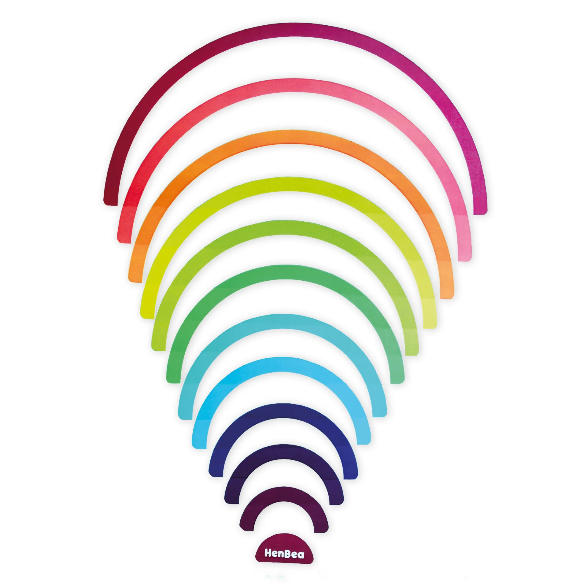 Regenbogen für die Leuchtplatte, 24-tlg.