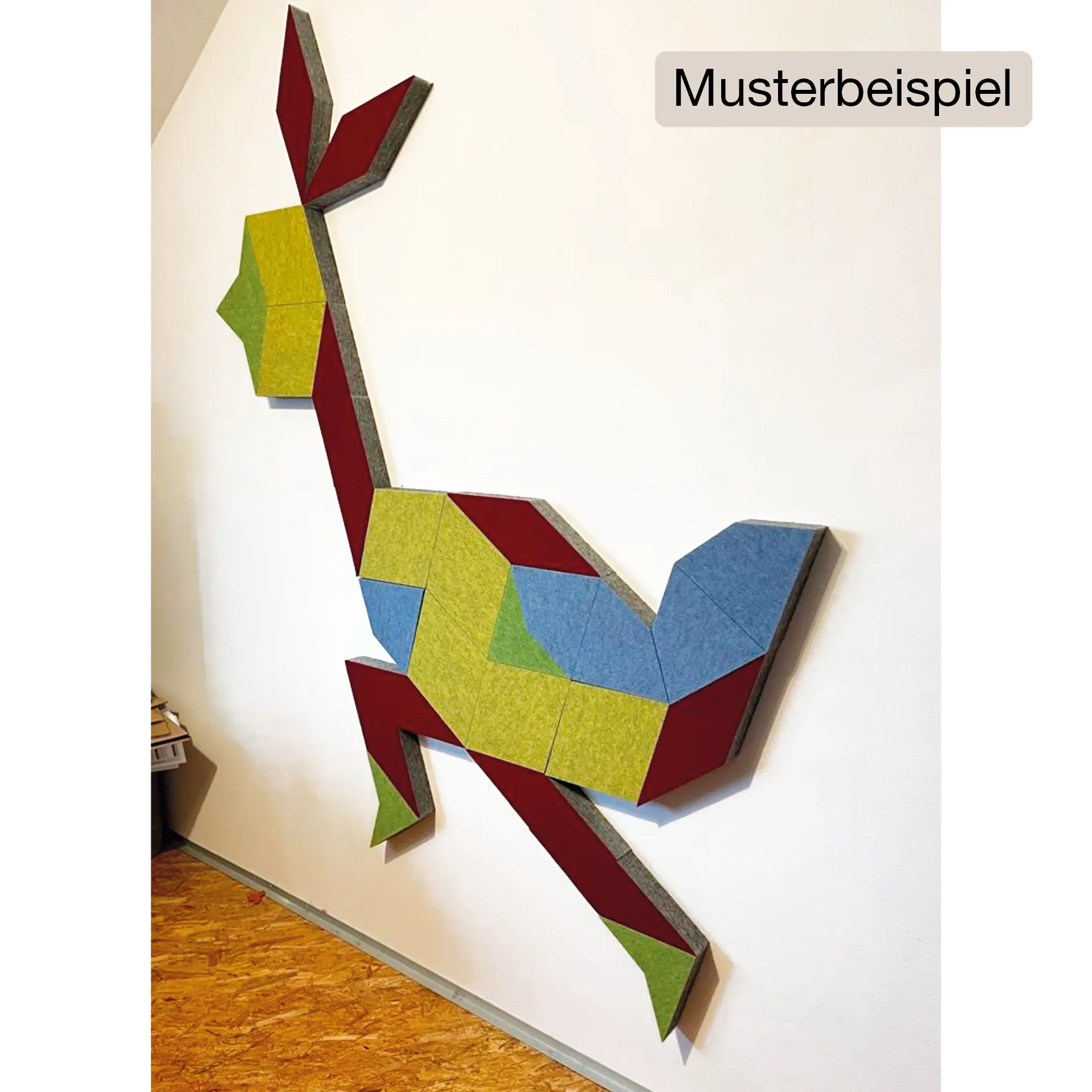Schallabsorber Silentstar "Sonne", 200x210 cm, 40-tlg.