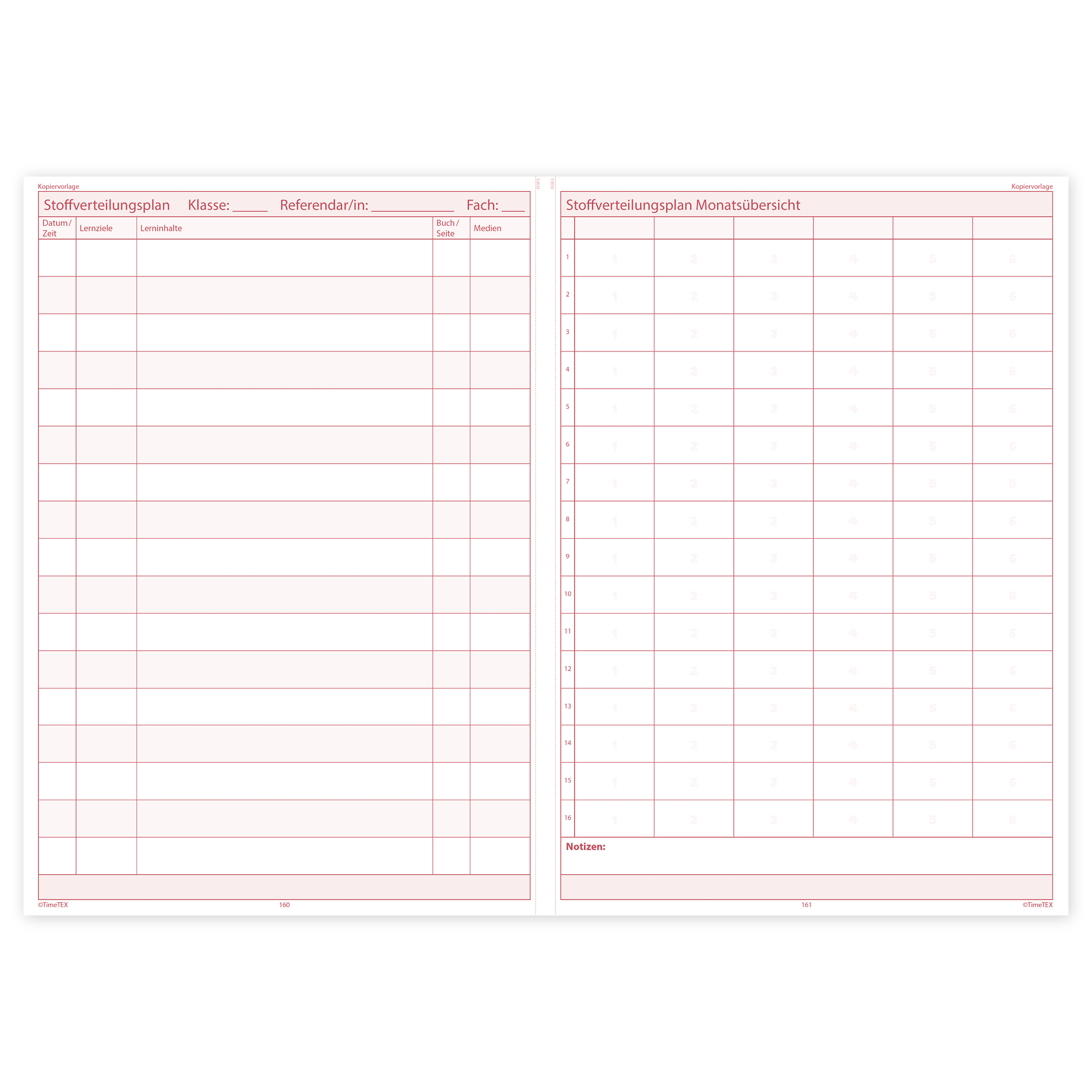 TimeTEX Referendariats-Planer "Documento" A4-Plus TimeTEX Referendariats-Planer "Documento" A4-Plus