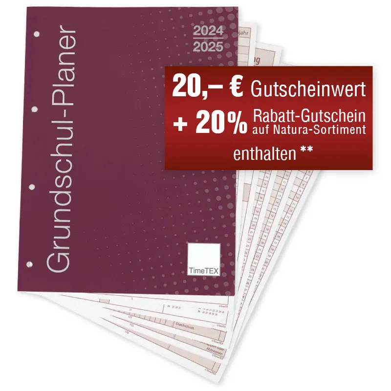 TimeTEX Grundschul-Planer "lose Blatteinlage", A4 2024/2025