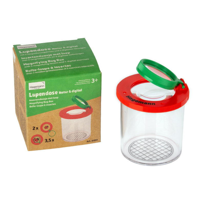 Becher-Lupe "Natur & Digital", 2 Vergrößerungen