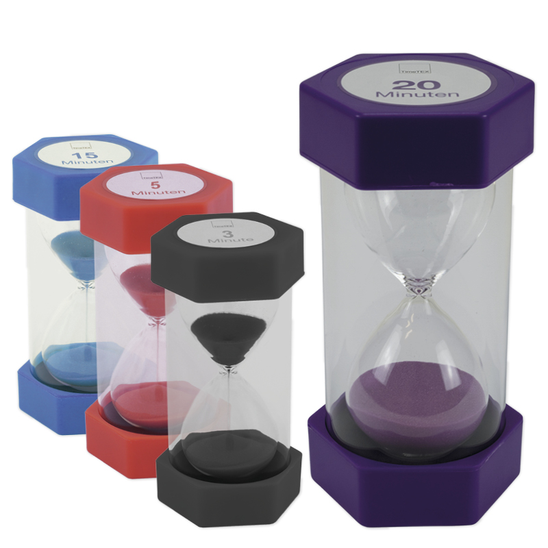TimeTEX Mega-Sanduhr 16cm hoch, 7 cm ø