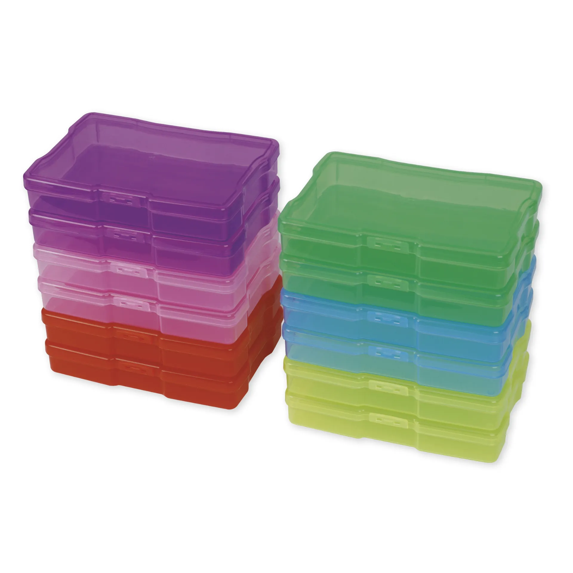 TimeTEX färglådor i fodral, transparent, 13 st.