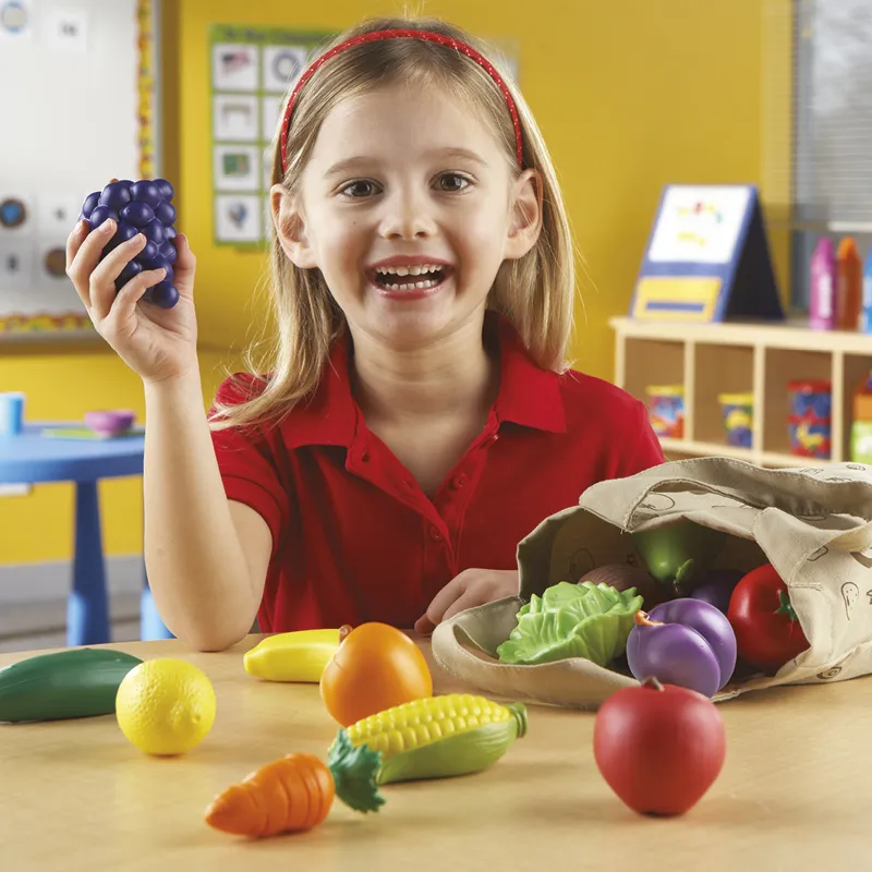 Marknadspåse frukt och grönt, 17 st.