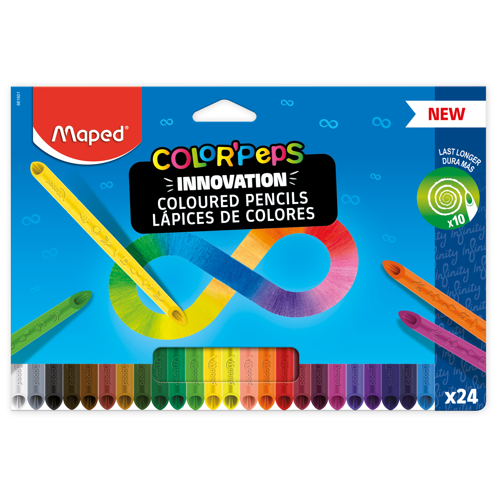Buntstifte COLOR'PEPS Infinity, 24 Stück
