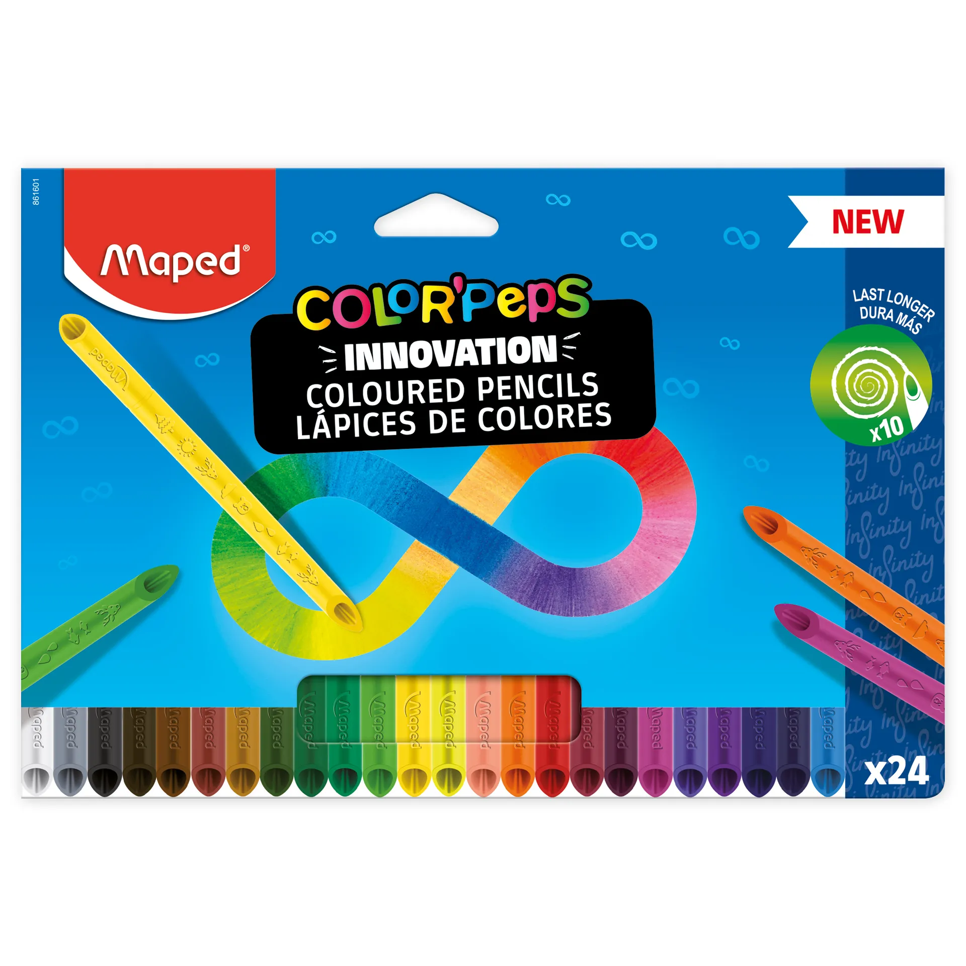Buntstifte COLOR'PEPS Infinity, 24 Stück