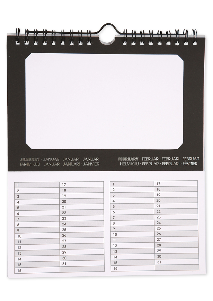 Ewiger Kalender, 5 Stück
