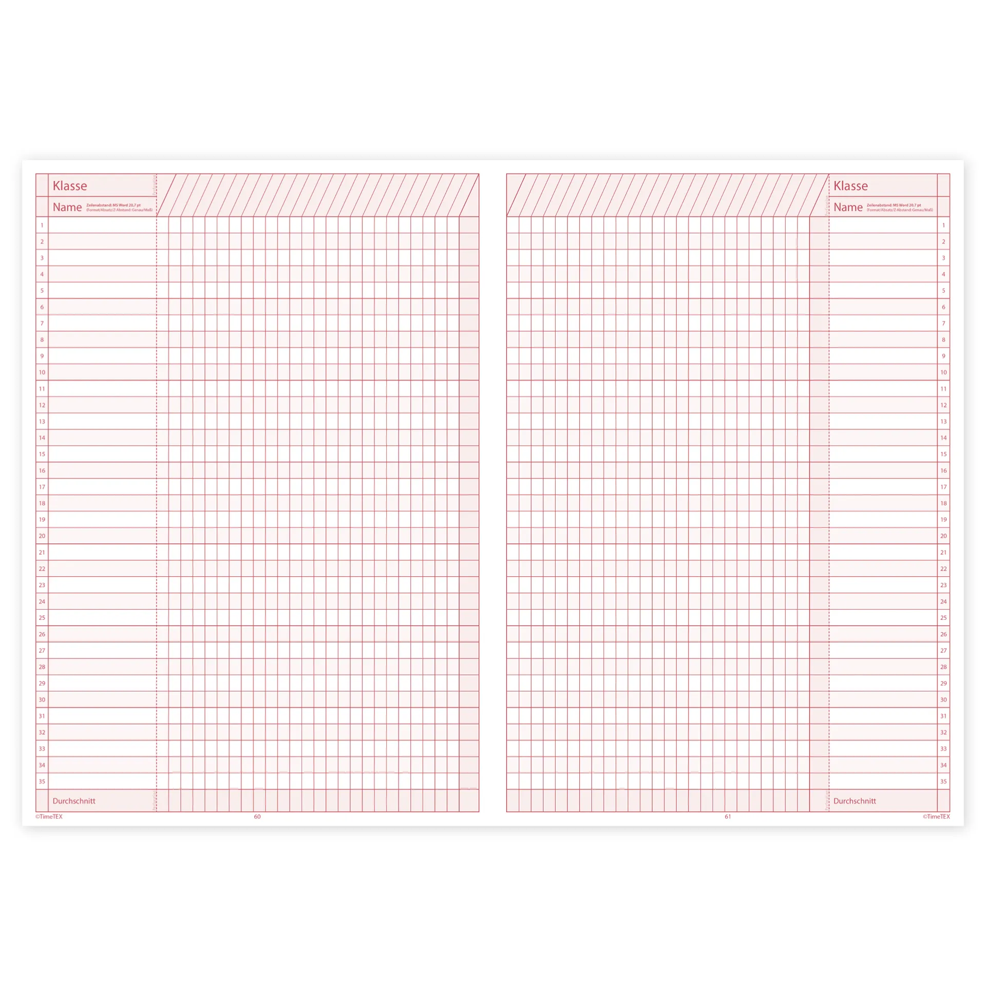 TimeTEX Unterrichts-Planer Universal, A5