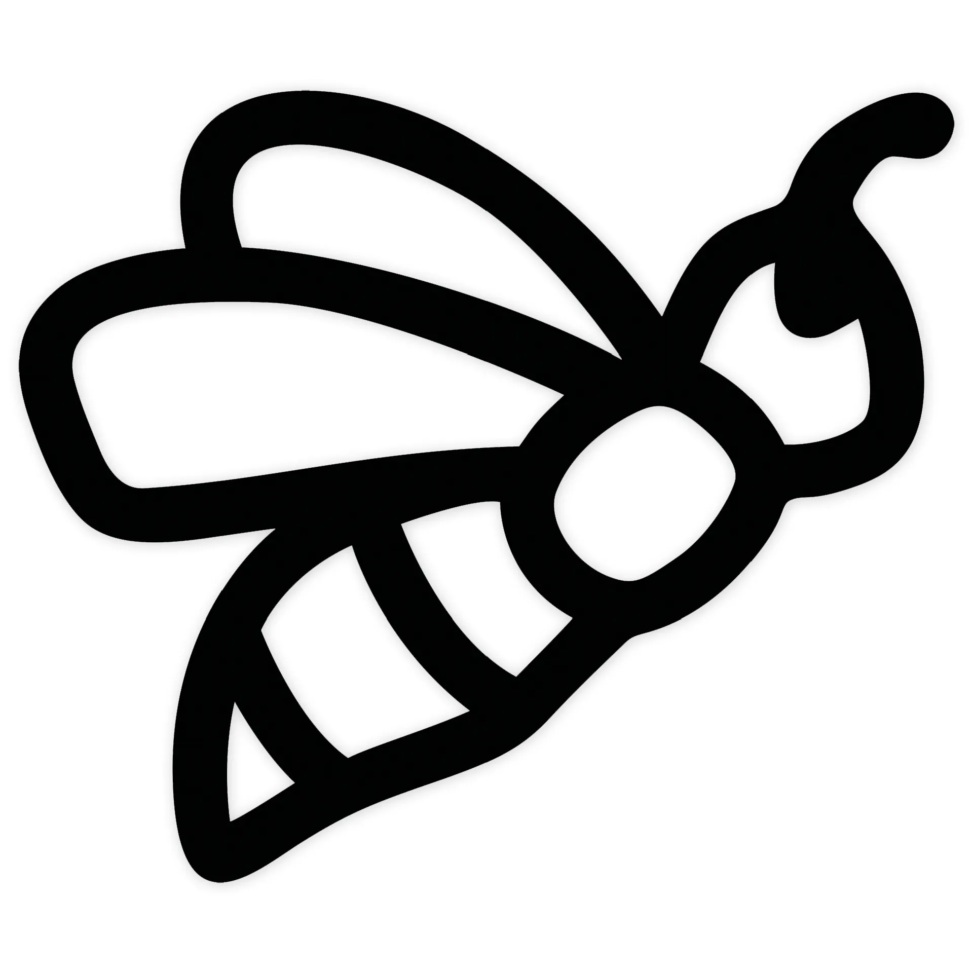 Transparentpapier-Rahmen "Insekten", 24 Stück