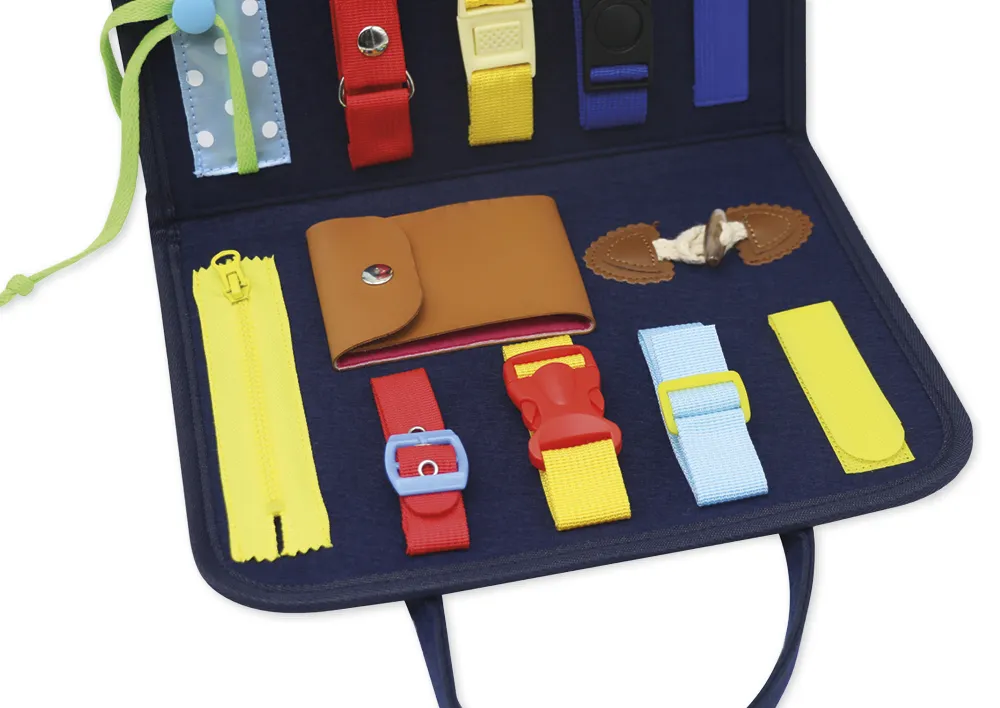 Valise de dextérité Montessori, 28 x 22 cm