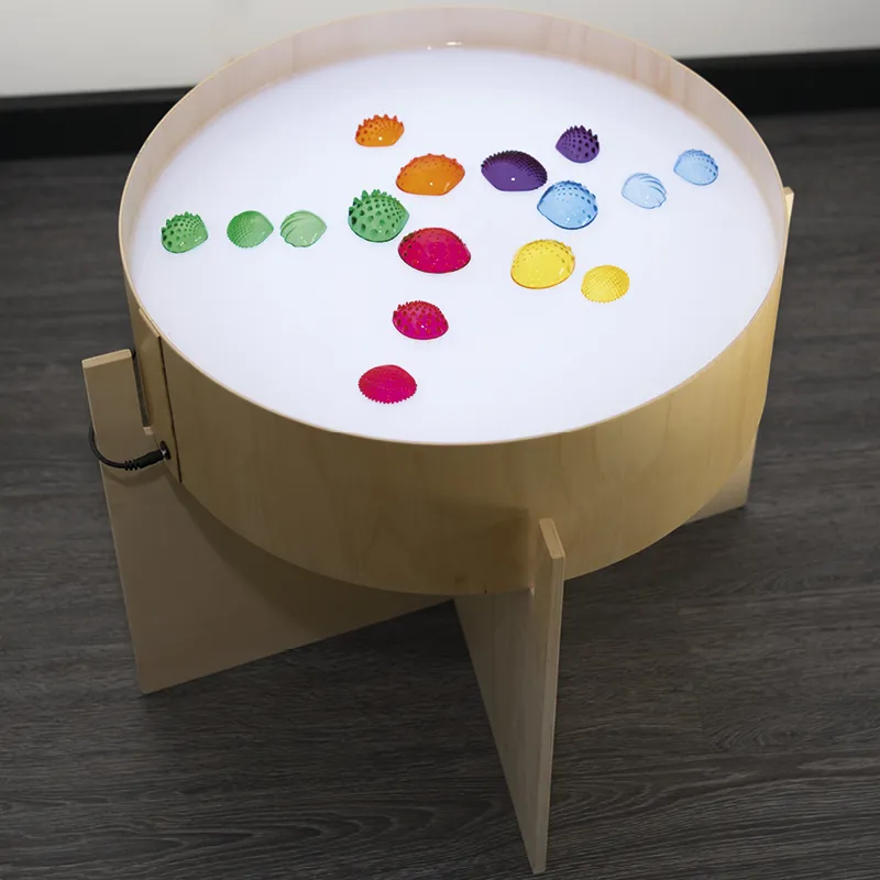 Leuchtkübel "Regenbogen", ca. 47 cm ø