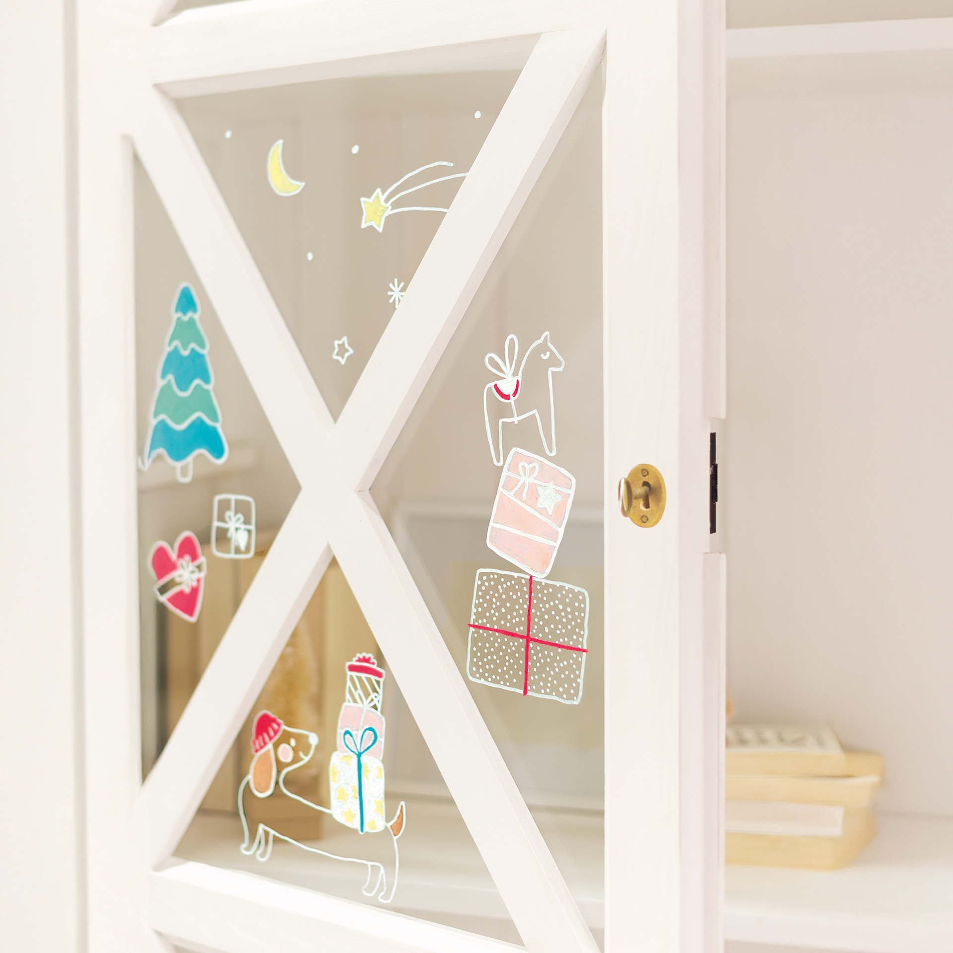 Hagemann Fensterbilder-Vorlagen "Cosy Winter", 15-tlg.