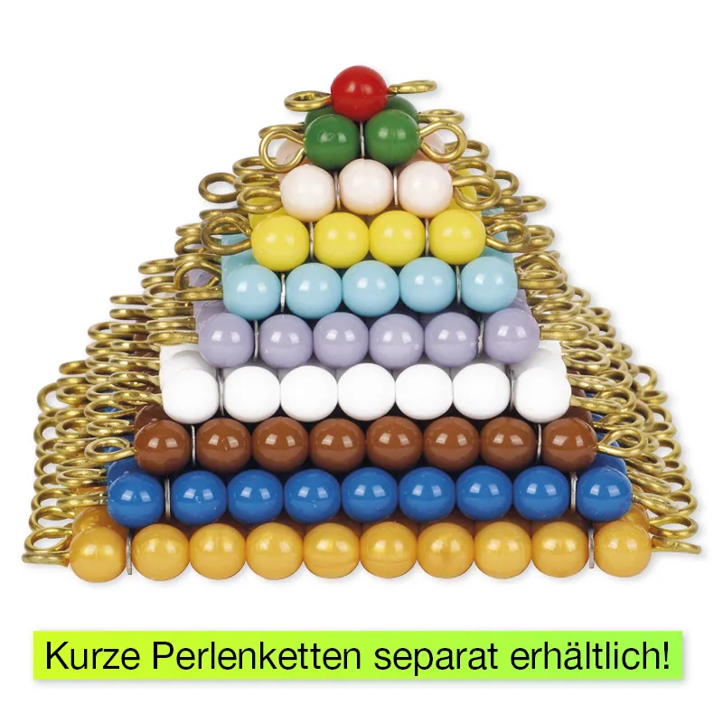 TimeTEX ophangrekje voor de korte kralenkettingen "Montessori Premium"