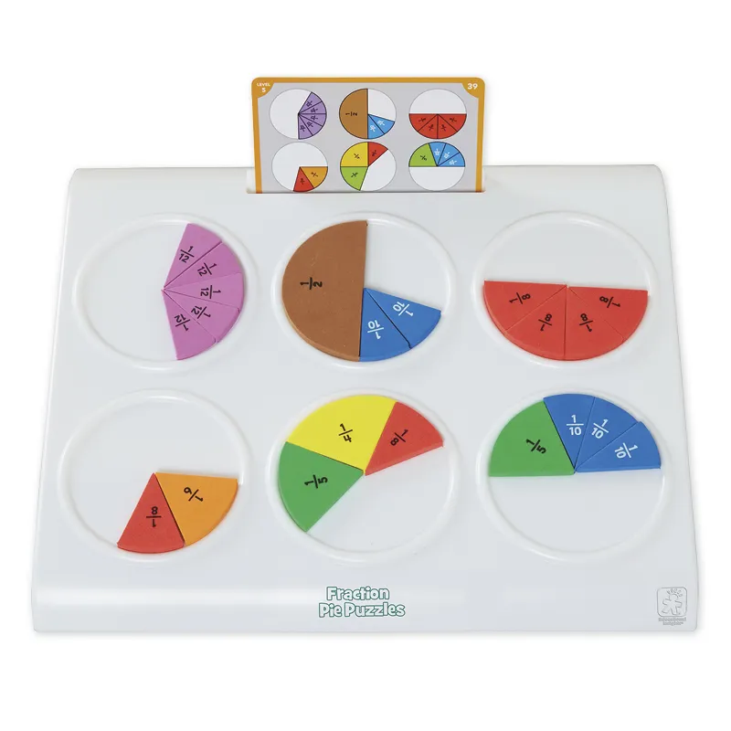 Lernspiel "Bruchrechnen-Puzzle", 116-tlg.