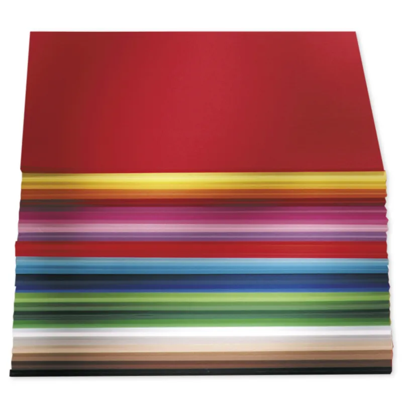 Tonpapier A4, 130g/m², 500 Blatt in 25 Farben
