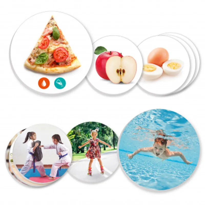 Lernspiel "Ernährung und Bewegung", 89-tlg.