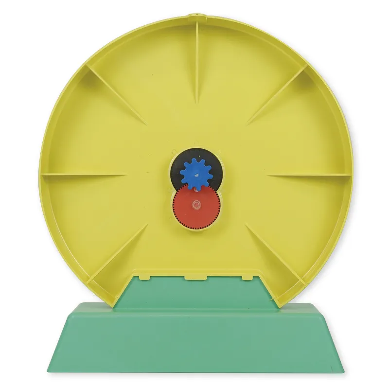 Demo-Lern-Uhr mit Standfuß, 1-24, 27 cm ø