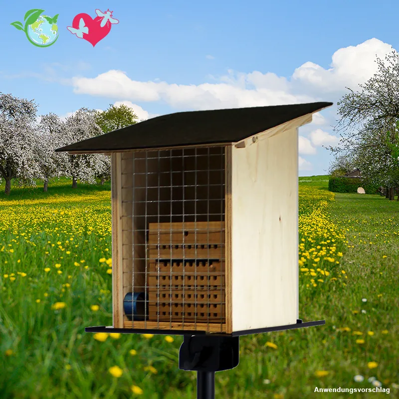 Shelter voor pedagogisch nestblok