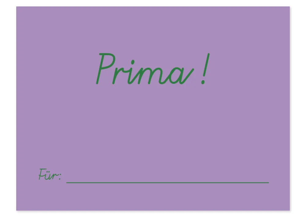 TimeTEX Lobkärtchen für Schüler, 110 Stück im Etui