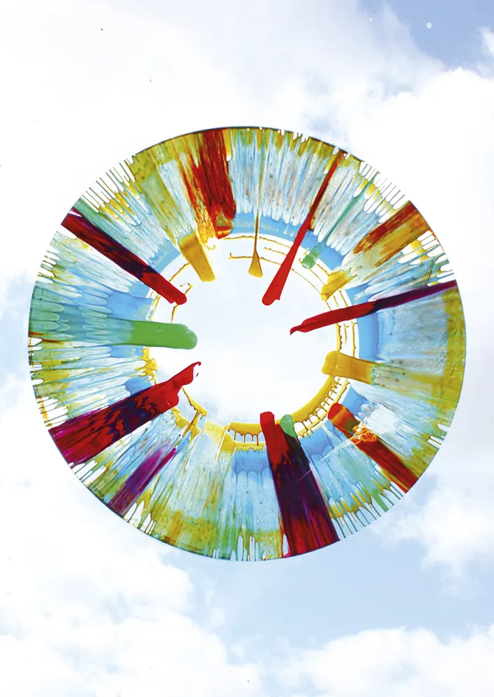 beleduc Transparente Folie für Farbschleuder, 50 Stück