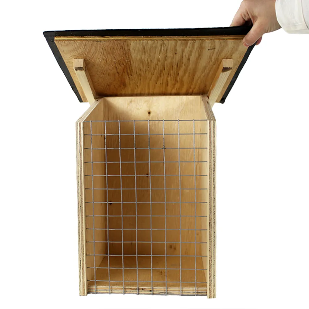 Schutzhaus für pädagogischen Nistblock