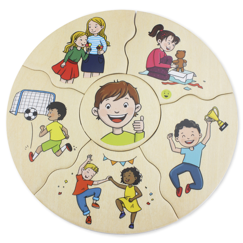 Hagemann Humanico "Emotionen", 5 Puzzles