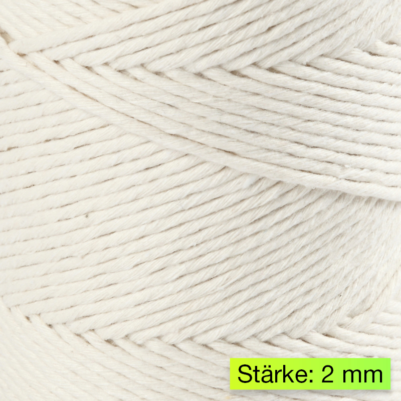 Makramee-Kordel 2 mm, 330 g