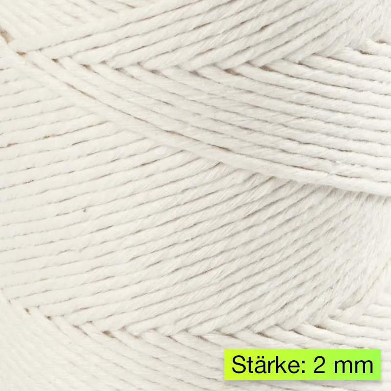 Makramee-Kordel 2 mm, 330 g