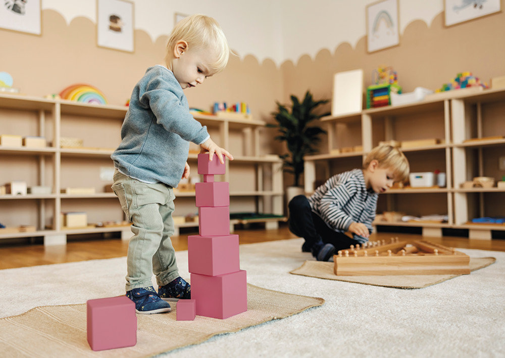 TimeTEX Pink Tower "Montessori Premium"