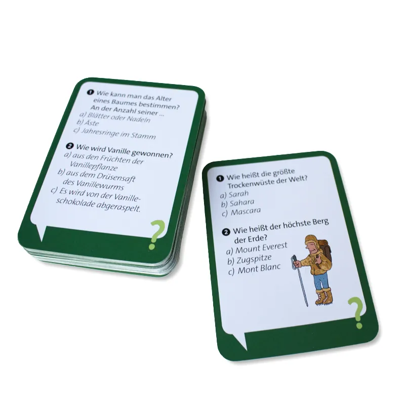 Kartenspiel "Pocket Quiz Junior Natur"