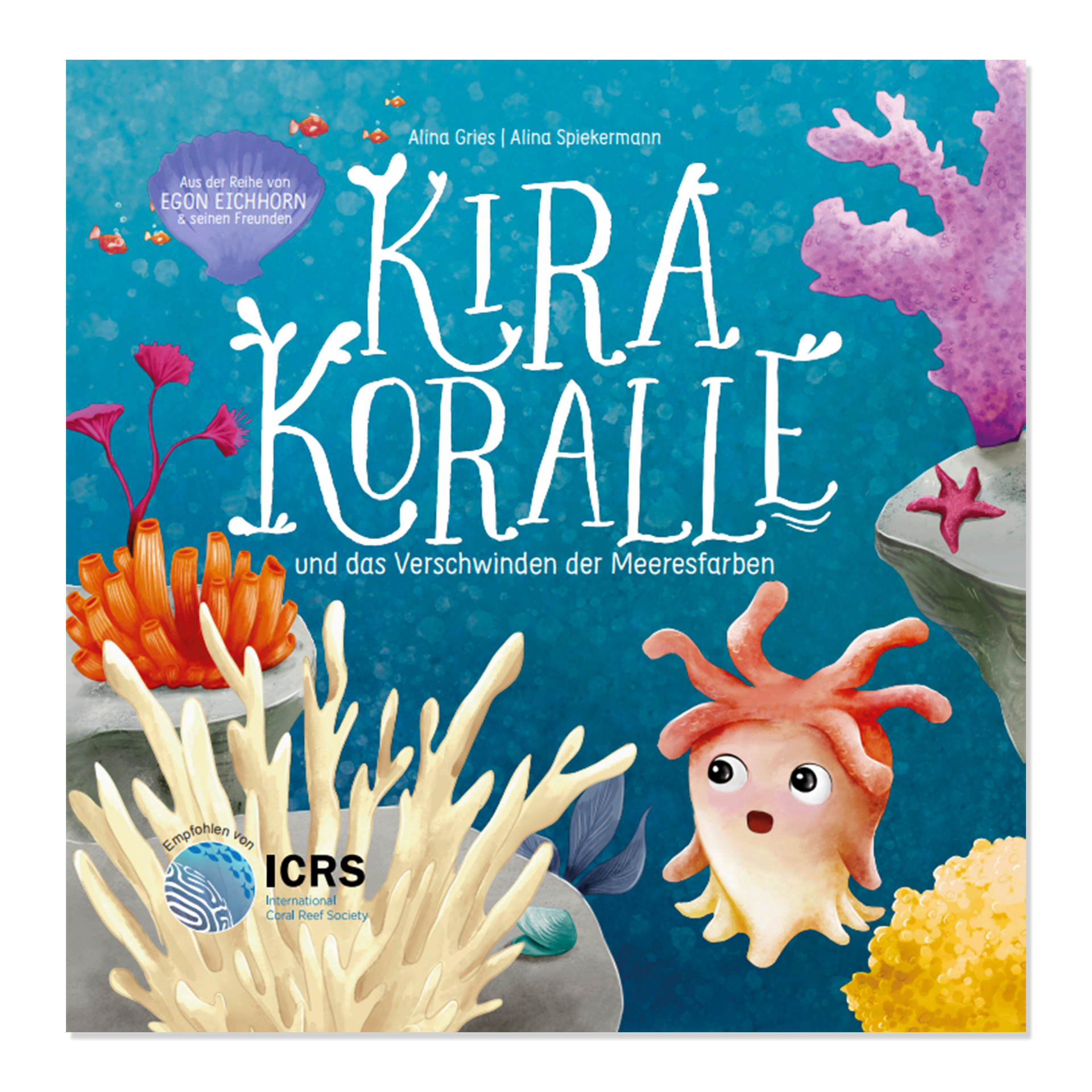 Buch "Kira Koralle und das Verschwinden der Meeresfarben", 48 Seiten