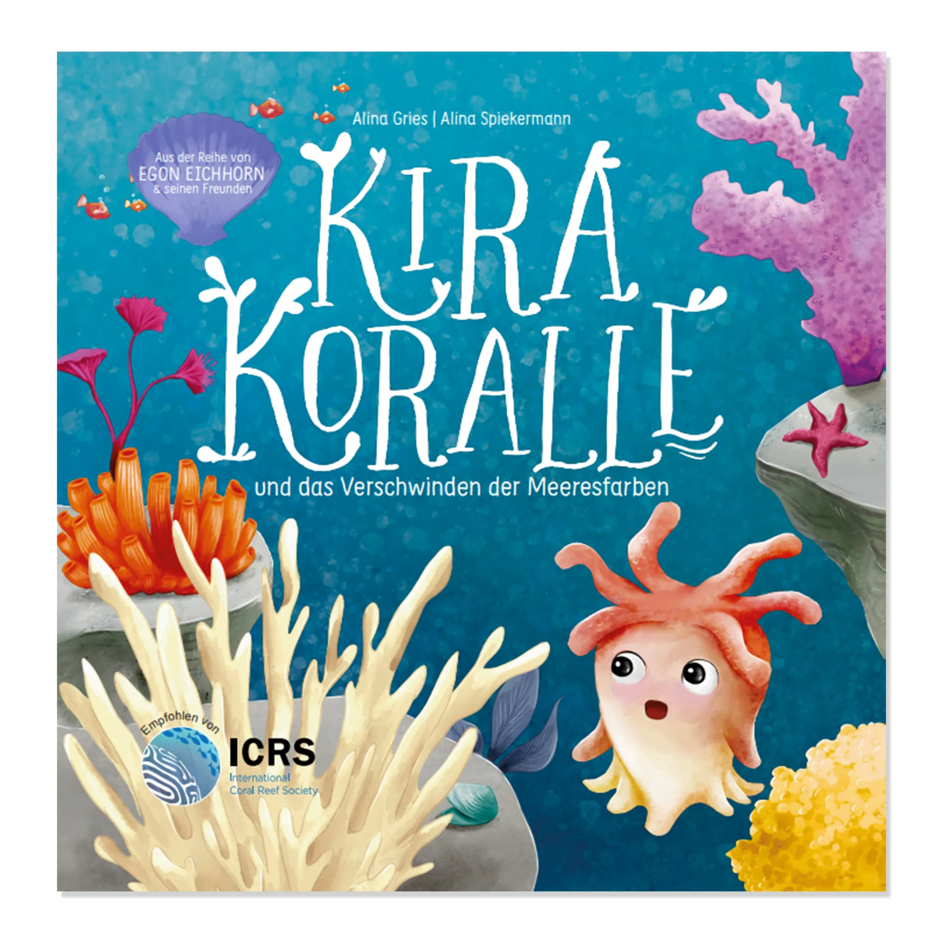 Buch "Kira Koralle und das Verschwinden der Meeresfarben", 48 Seiten