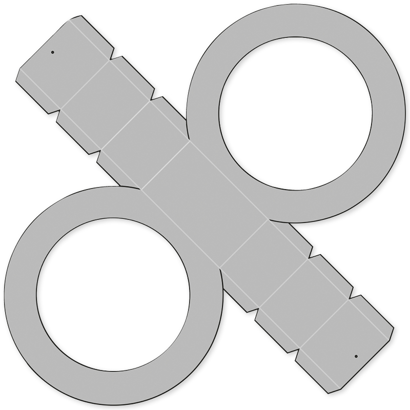 Laternen aus Metallic-Karton, 19 cm ø, 5 Stück farbig sortiert