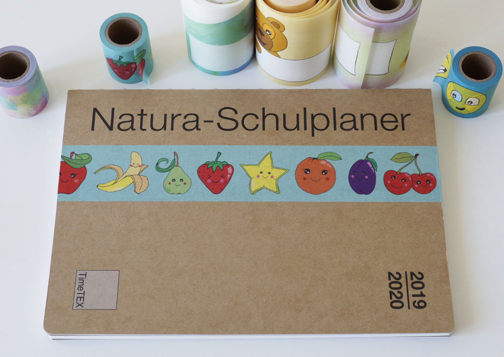 Deko-Band Reispapier 5 cm, selbstklebend, 10m