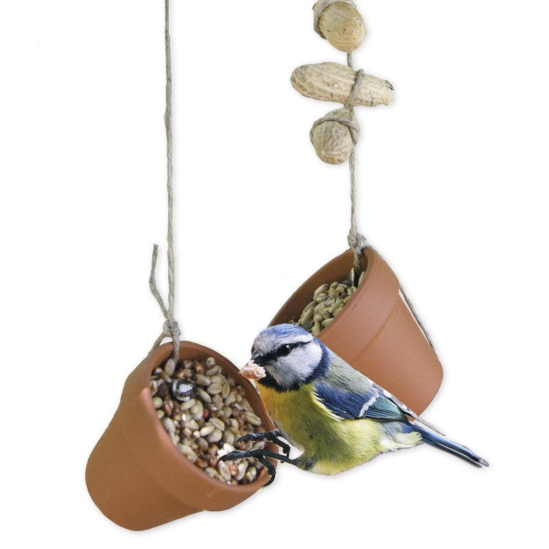 Bastelset "Vogelfutter", Klassensatz, 44-tlg.