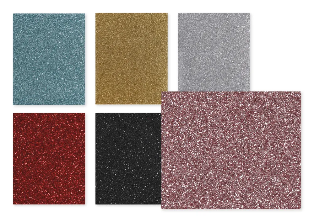 Glitzer-Bügelfolie, 148x210 mm