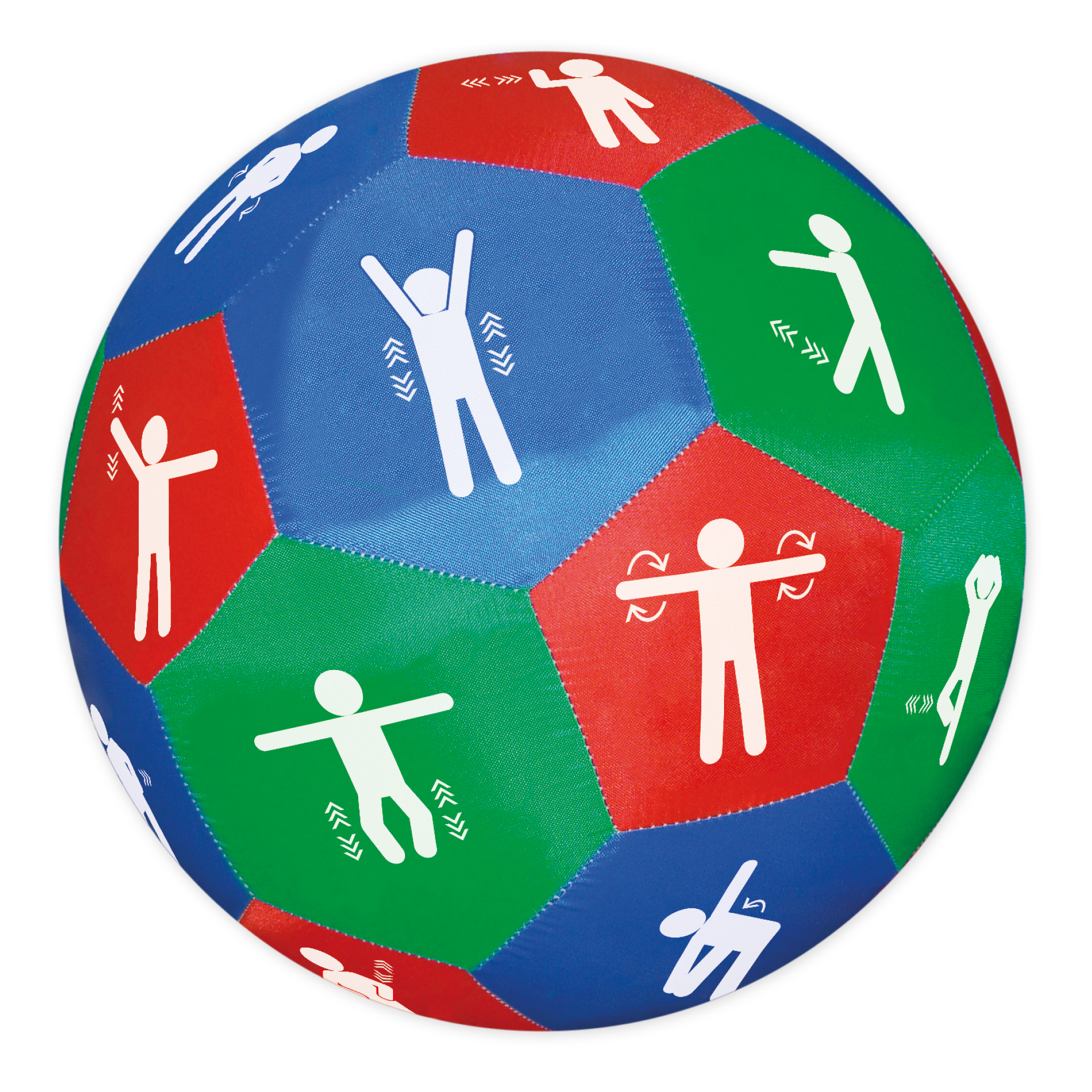 Hagemann Lernspiel-Ball "Pello" Bewegungs-Variationen