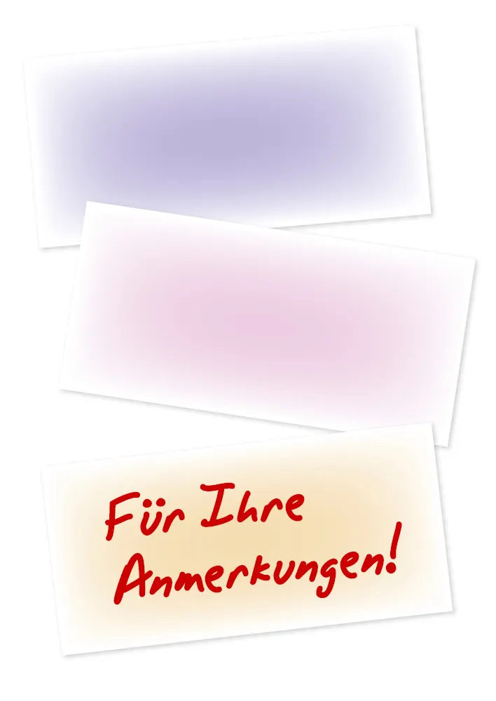 Haftnotiz-Blöcke „Stundenfelder A4“ S, 6 Blöcke