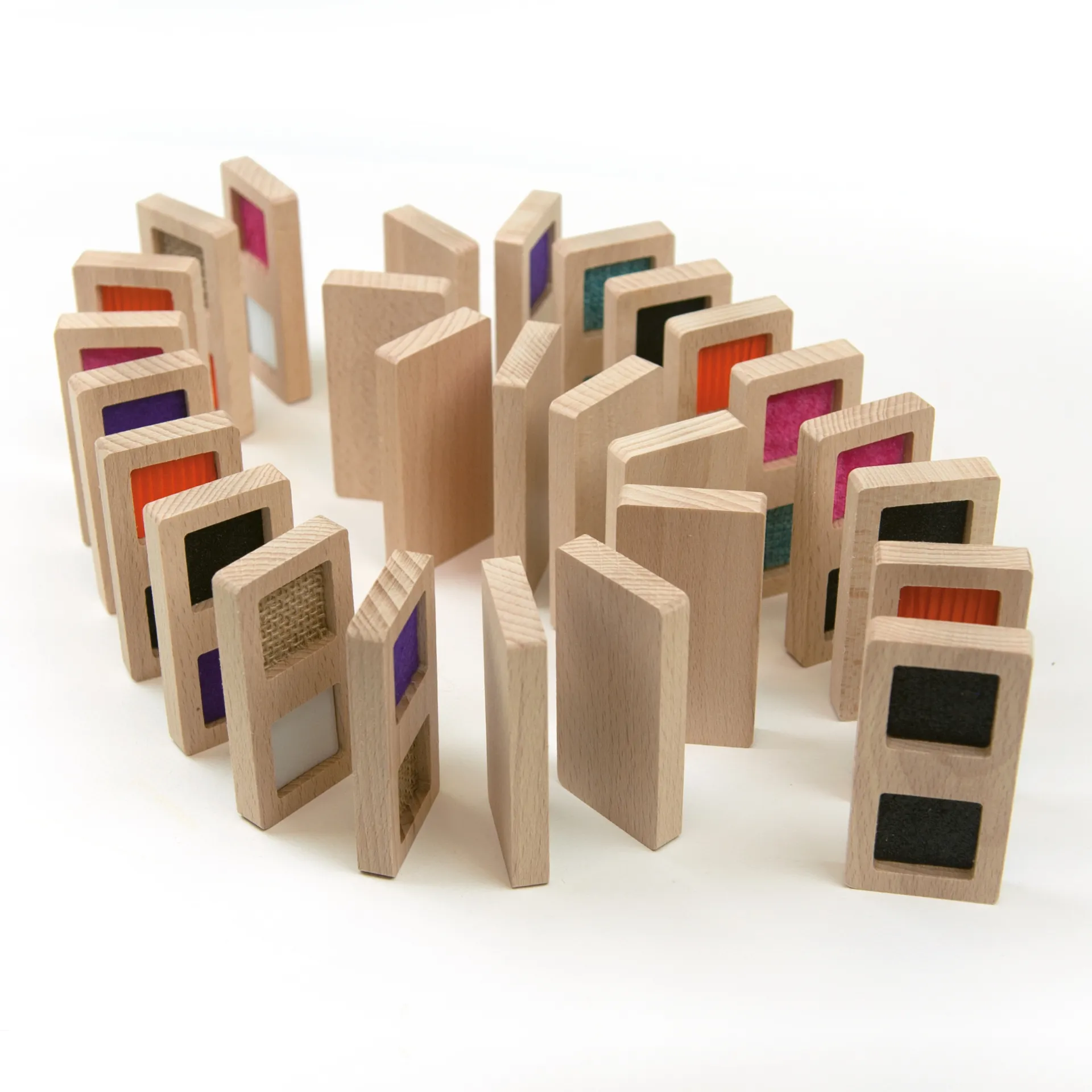 Tast-Domino "Textur", 29-tlg.