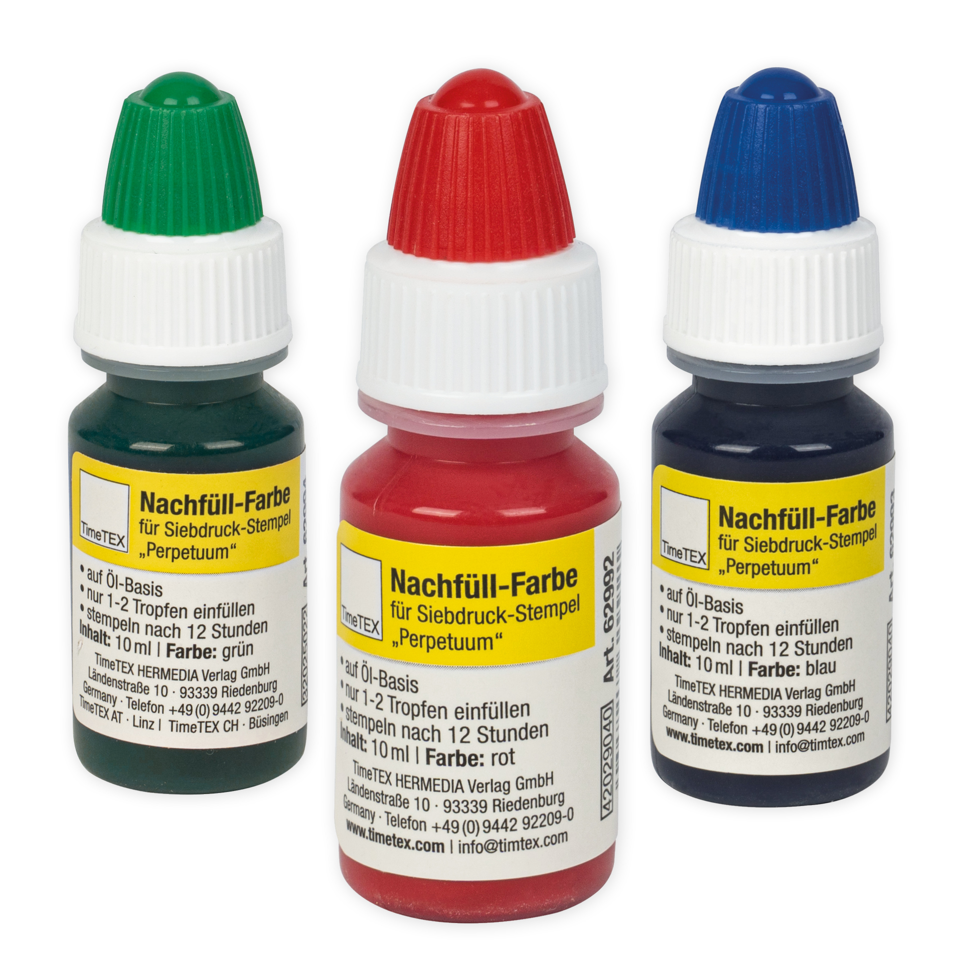 Farbe für Siebdruck-Stempel "Perpetuum" 10 ml